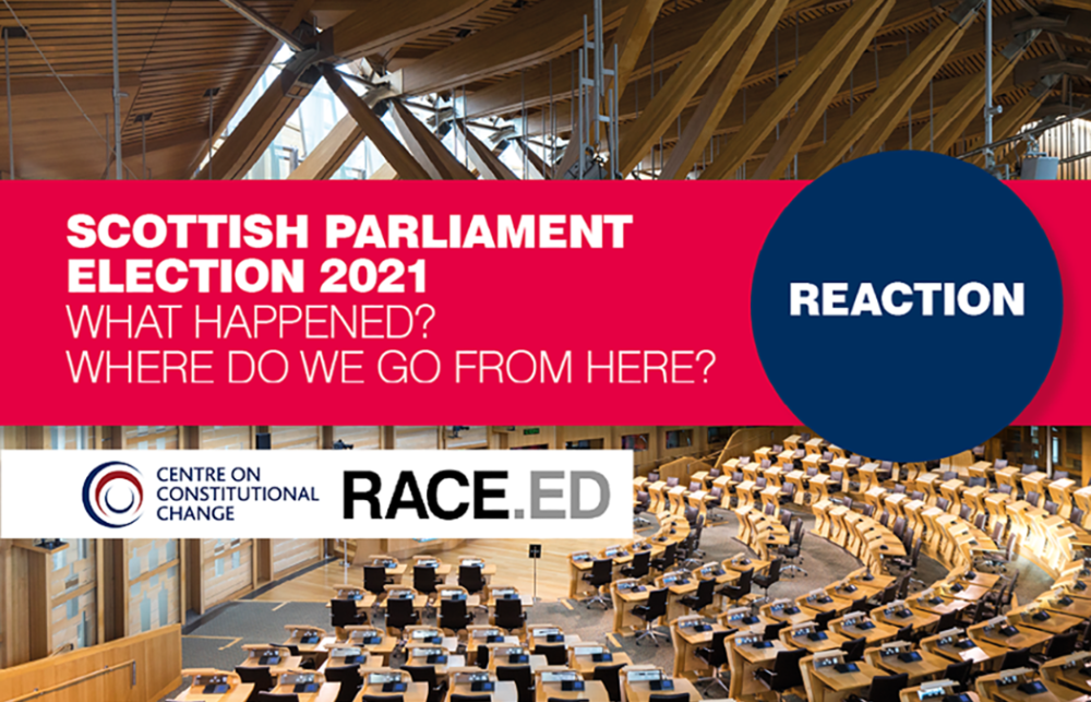 Scottish Parliament Election 2021. What happened? Where do we go from here?