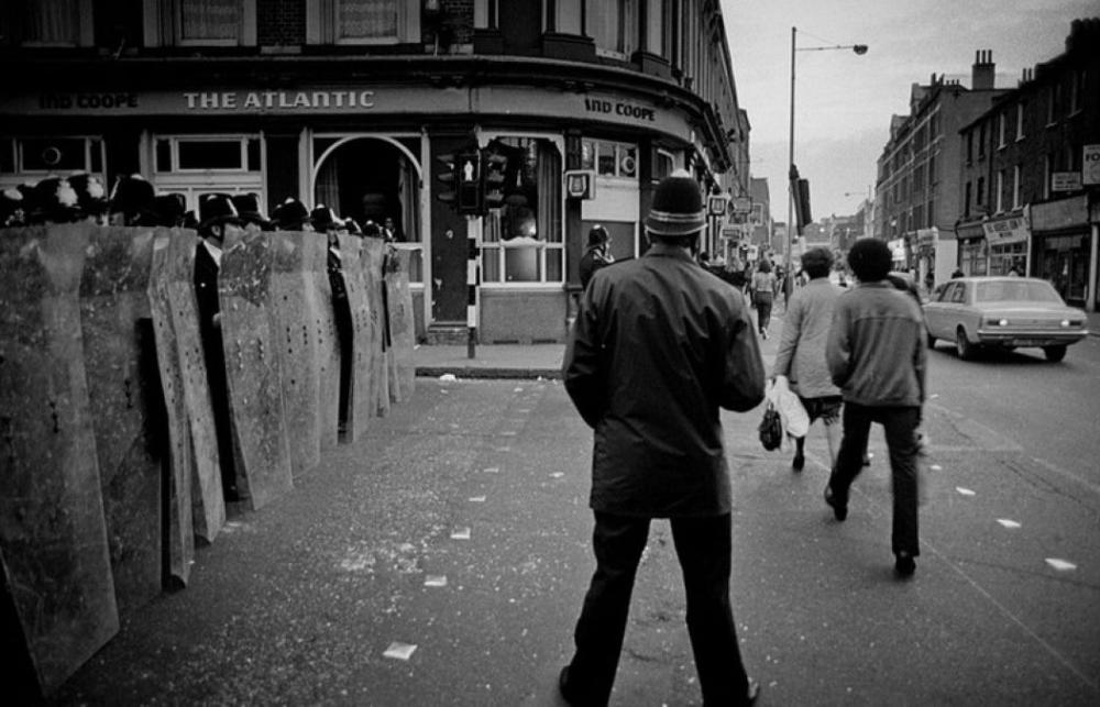 Photo from 1981 Brixton riots